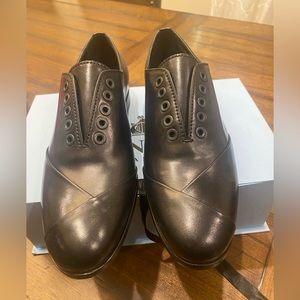 Lanvin loafers size 7 black color